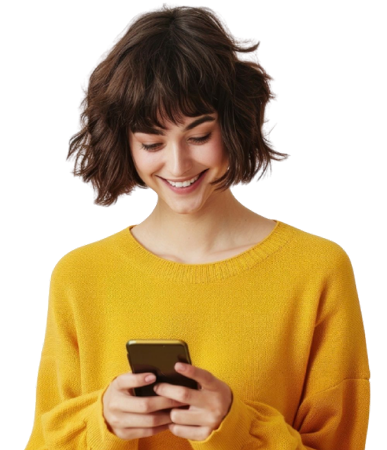 Homeme segurando celular