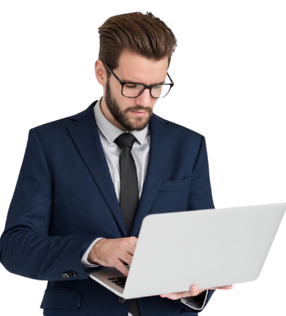 Homeme segurando celular